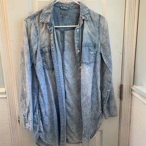 Small denim tunic